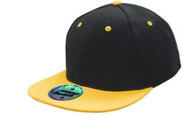Newport Premium American Twill with Snap Back Pro Styling - Black/Gold