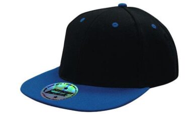 Newport Premium American Twill with Snap Back Pro Styling - Black/Royal