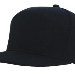 A Frame American Twill Structured 6 Panel - Black