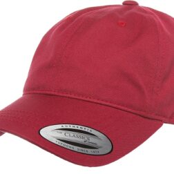 CRANBERRY - LOW PROFILE COTTON TWILL DAD HAT