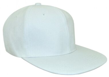 Director - Flat peak fitted White
