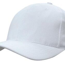 White Brushed Heavy Cotton With Snap Back