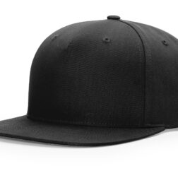 955 PINCH FRONT STRUCTURED SNAPBACK - Black