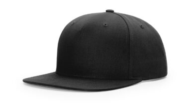 955 PINCH FRONT STRUCTURED SNAPBACK - Black